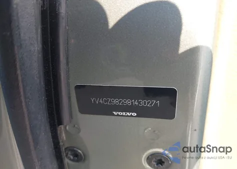 2008 Volvo Xc90 3.2 z USA, uszkodzony, nr VIN YV4CZ982981430271